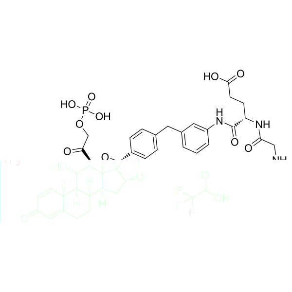 Glucocorticoid receptor agonist-1 phosphate Gly-Glu TFA 2734877-83-7